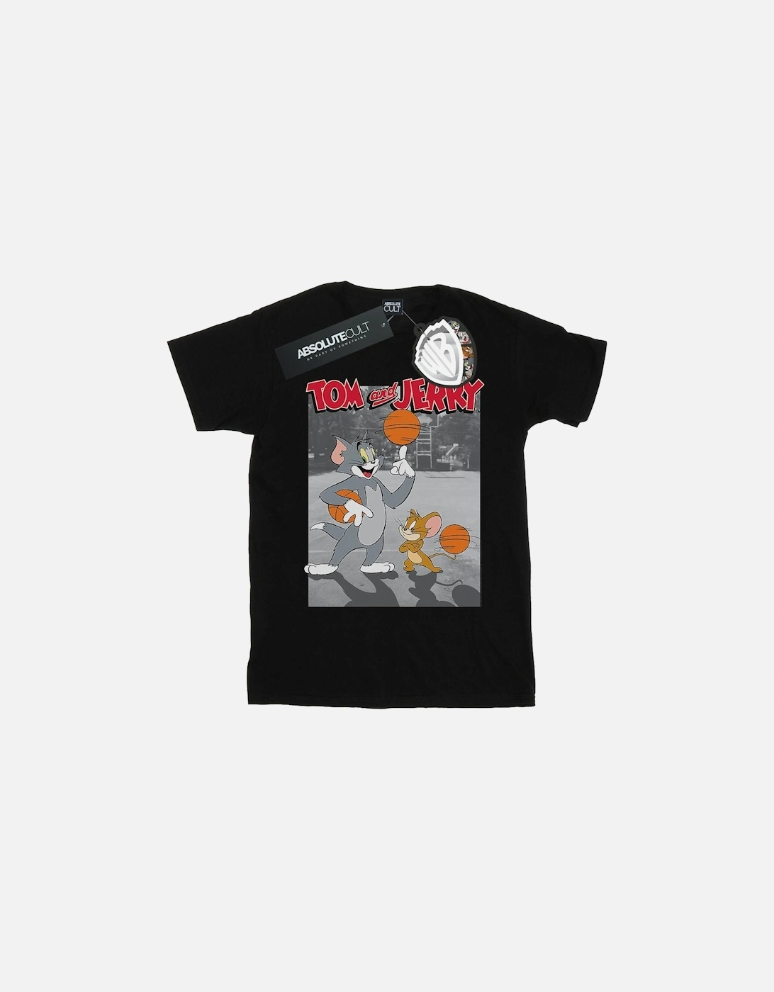 Tom And Jerry Boys Basketball Buddies T-Shirt, 4 of 3