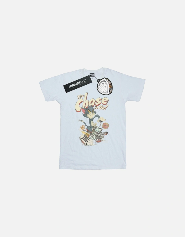 Tom And Jerry Girls The Chase Is On Cotton T-Shirt
