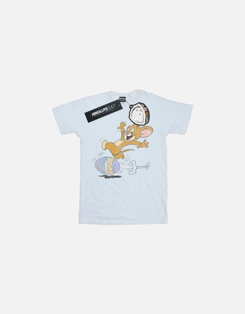 Tom And Jerry Womens/Ladies Egg Run Cotton Boyfriend T-Shirt