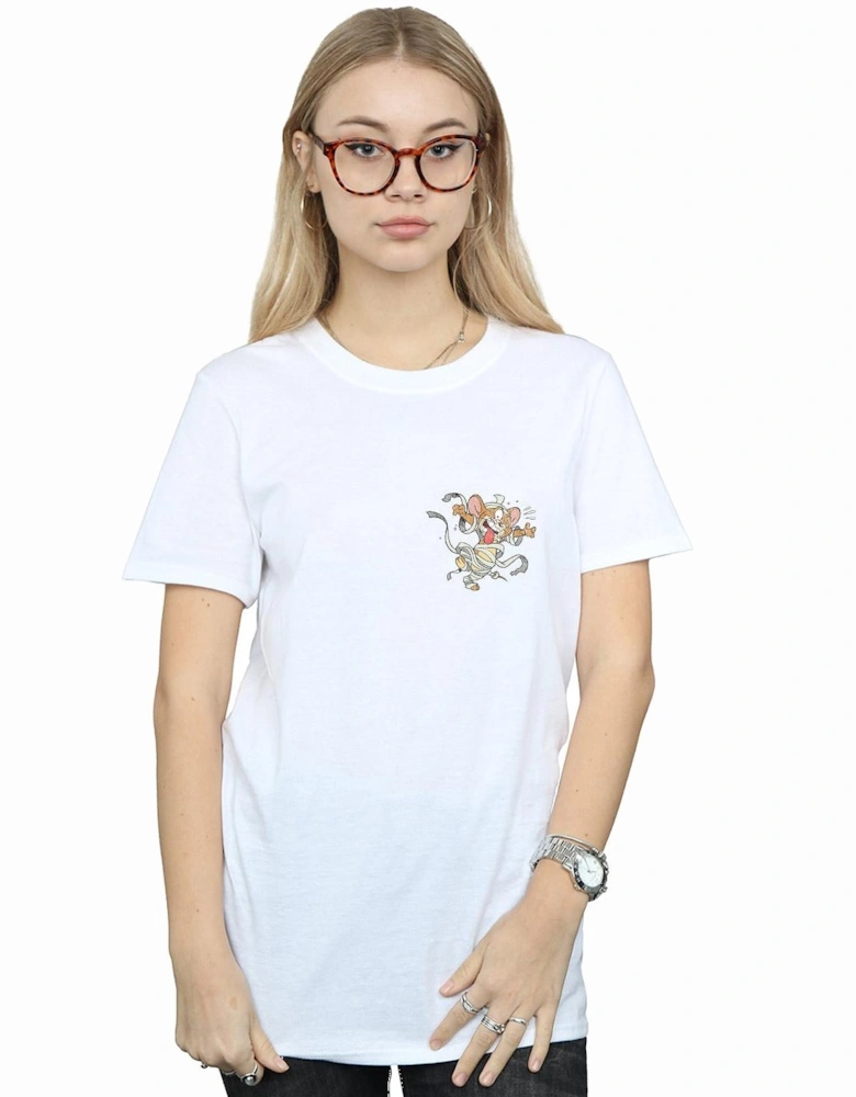 Tom And Jerry Womens/Ladies Frankenstein Jerry Cotton Boyfriend T-Shirt