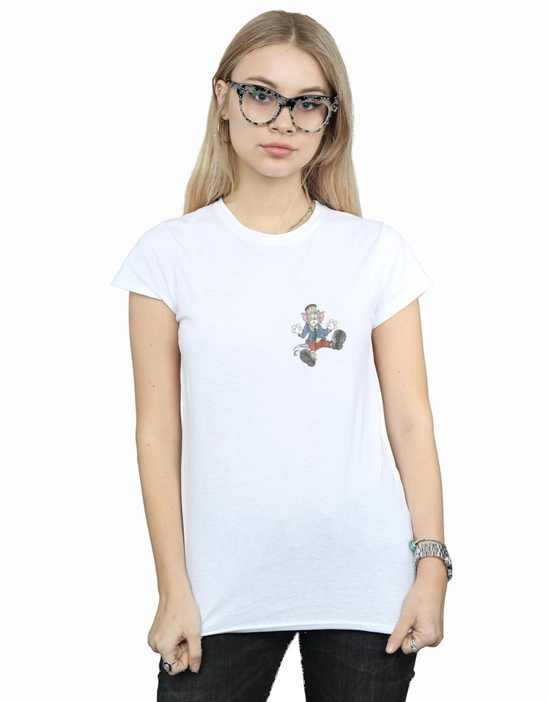 Tom And Jerry Womens/Ladies Frankenstein Tom Cotton T-Shirt