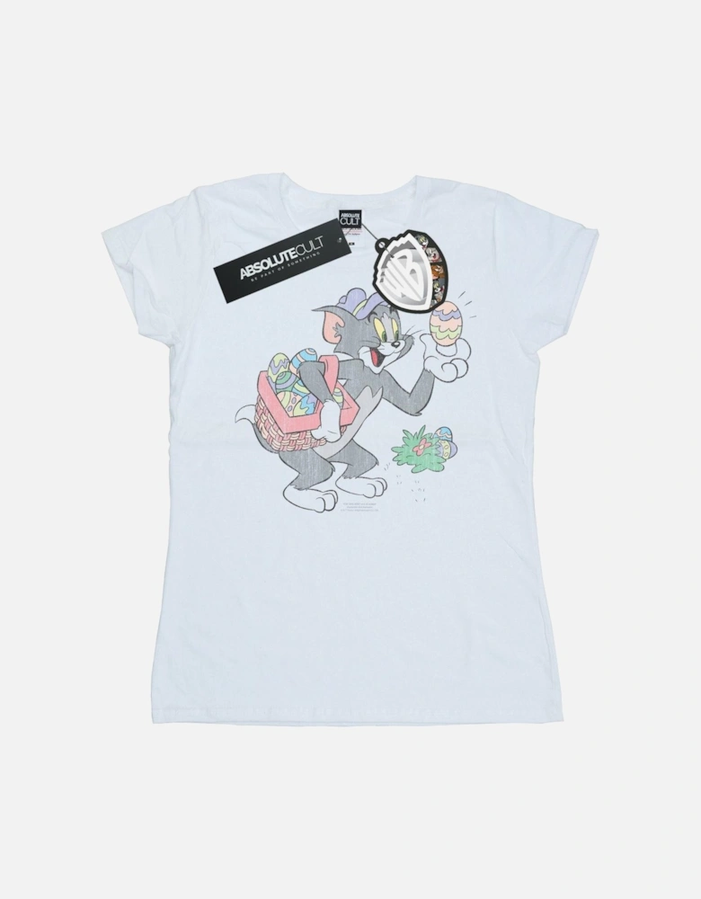Tom And Jerry Womens/Ladies Egg Hunt Cotton T-Shirt