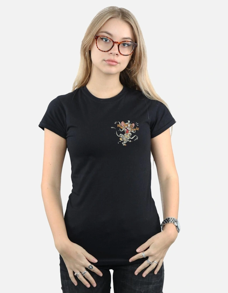 Tom And Jerry Womens/Ladies Frankenstein Jerry Cotton T-Shirt