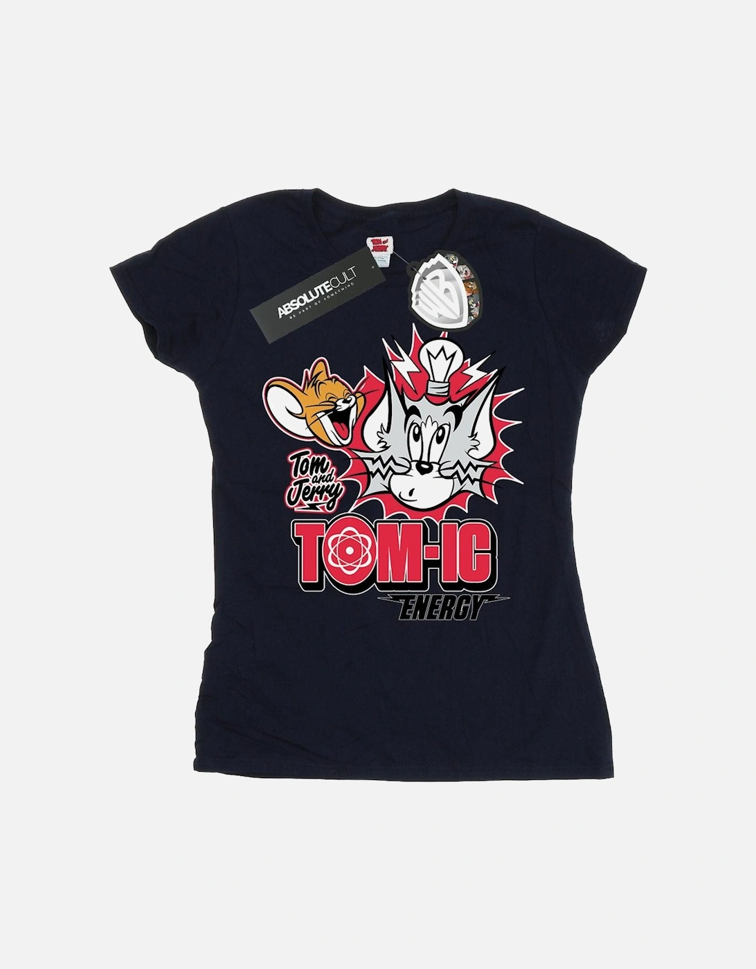 Tom And Jerry Womens/Ladies Tomic Energy Cotton T-Shirt, 6 of 5