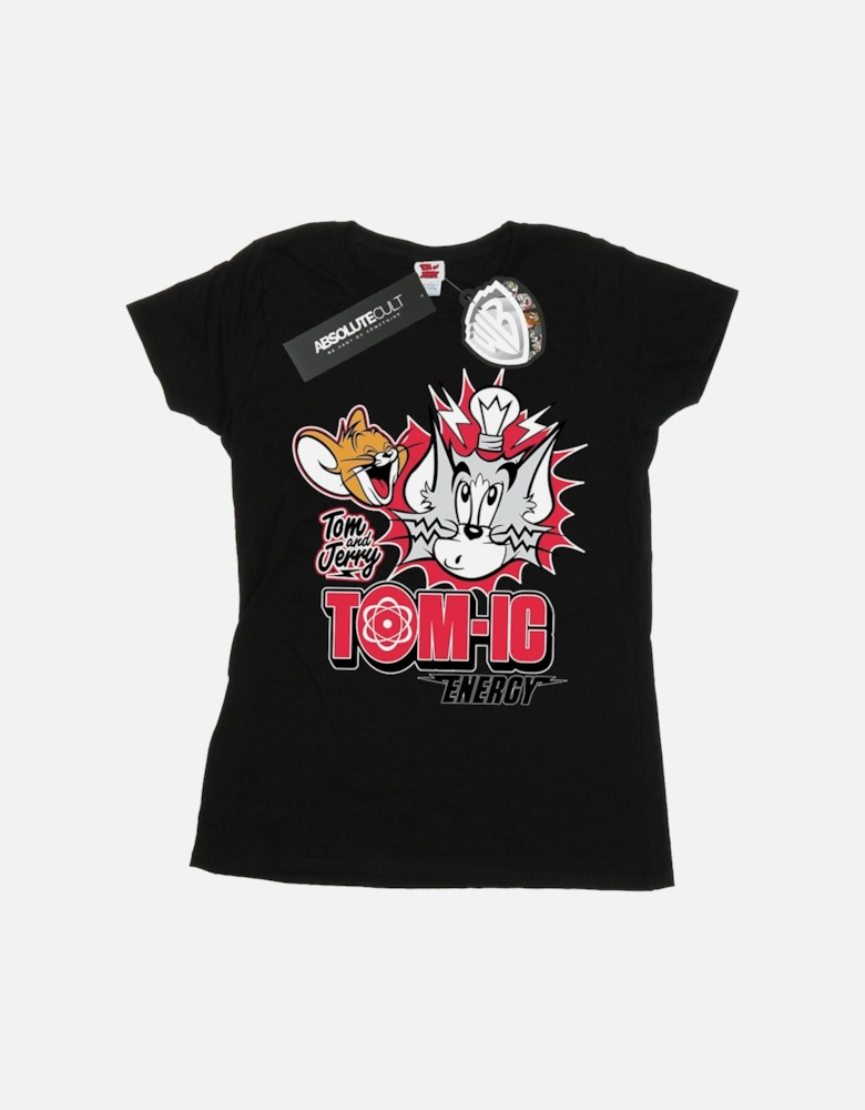 Tom And Jerry Womens/Ladies Tomic Energy Cotton T-Shirt