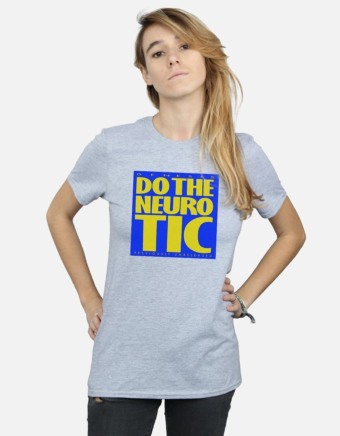 Womens/Ladies Do The Neurotic Cotton Boyfriend T-Shirt