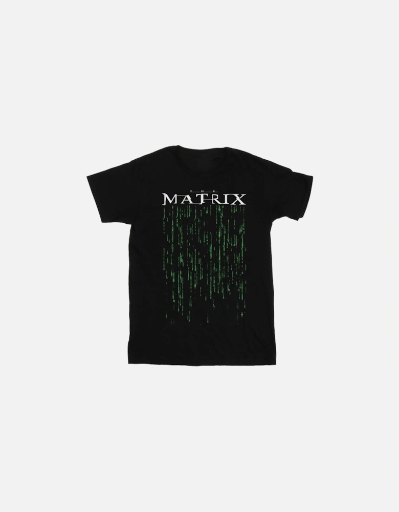 Mens Green Code T-Shirt