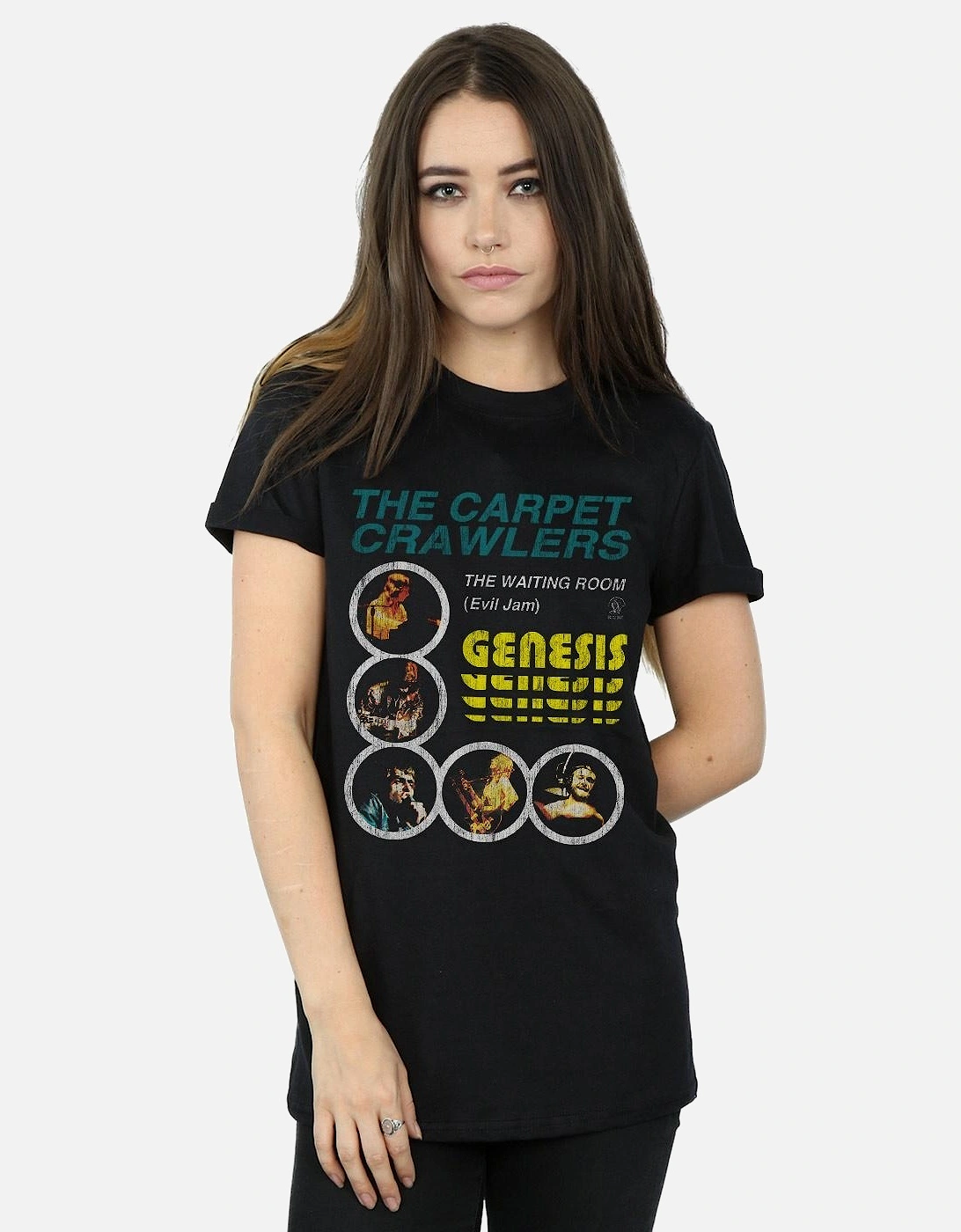 Womens/Ladies The Carpet Crawlers Cotton Boyfriend T-Shirt