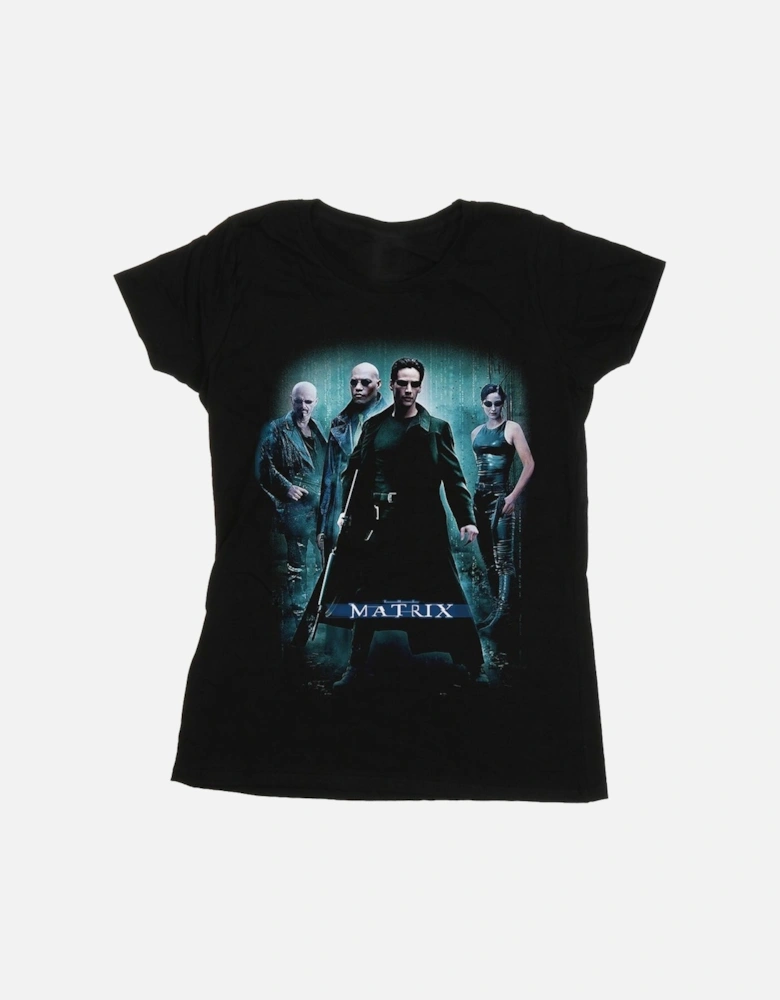 Womens/Ladies Group Poster Cotton T-Shirt