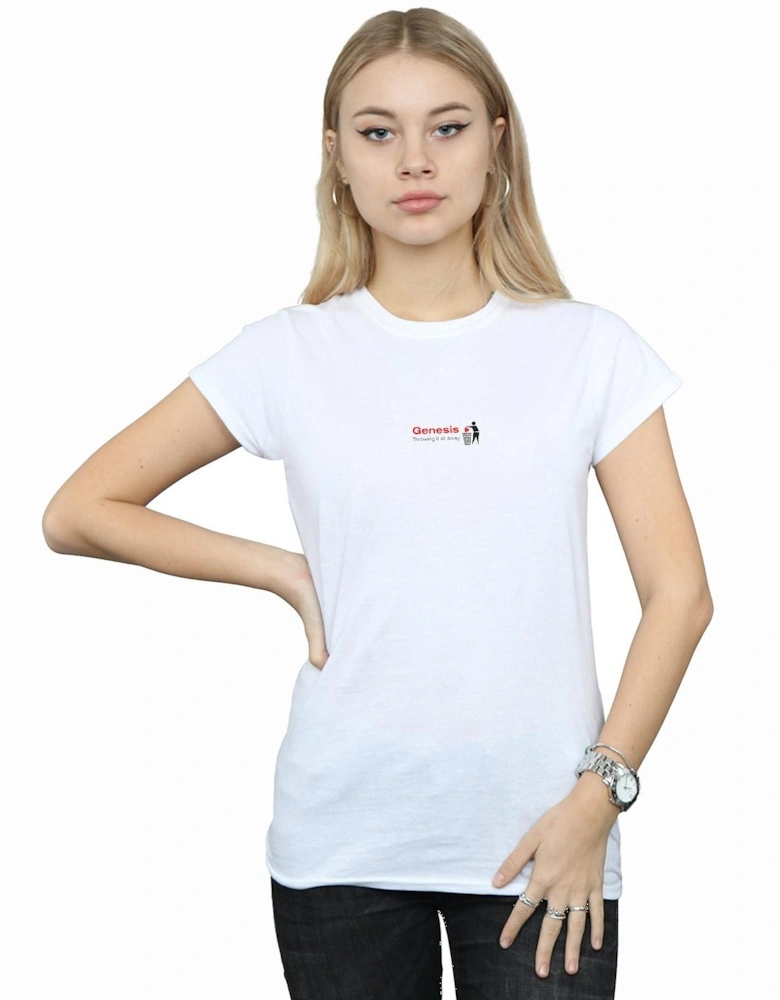 Womens/Ladies Throwing It All Away Cotton T-Shirt