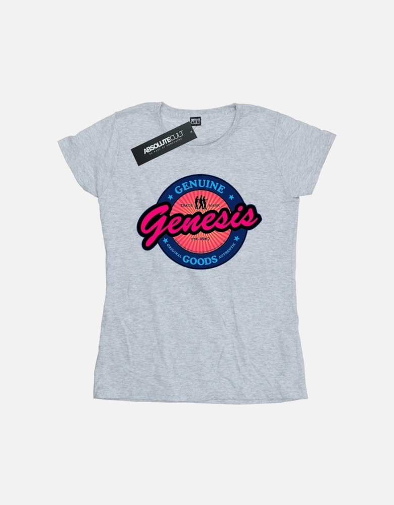 Womens/Ladies Neon Logo Cotton T-Shirt