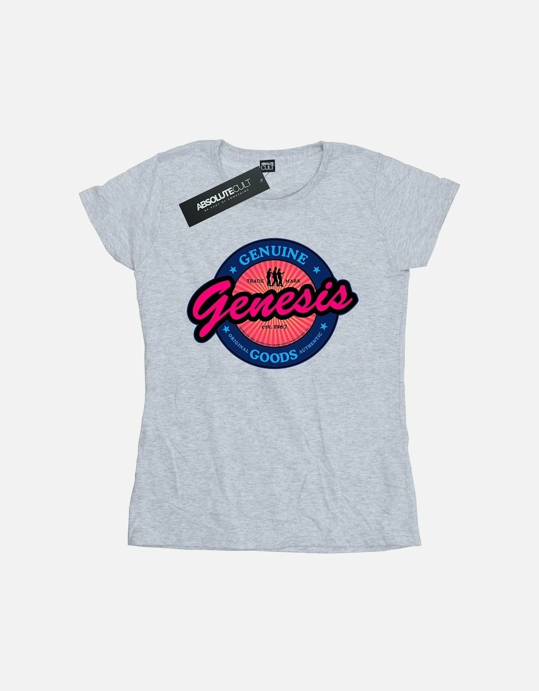 Womens/Ladies Neon Logo Cotton T-Shirt, 6 of 5