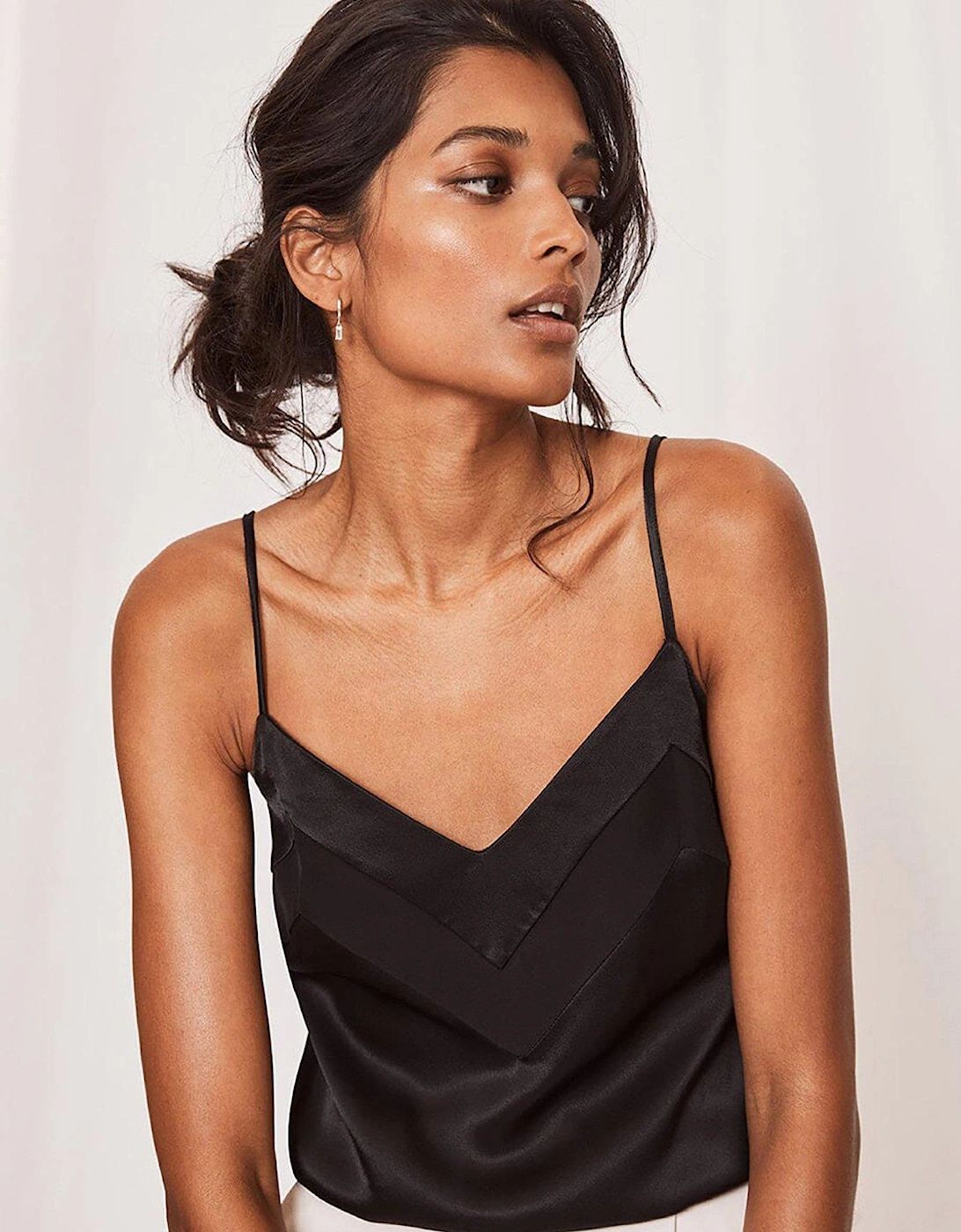 Black V-Neck Cami, 2 of 1