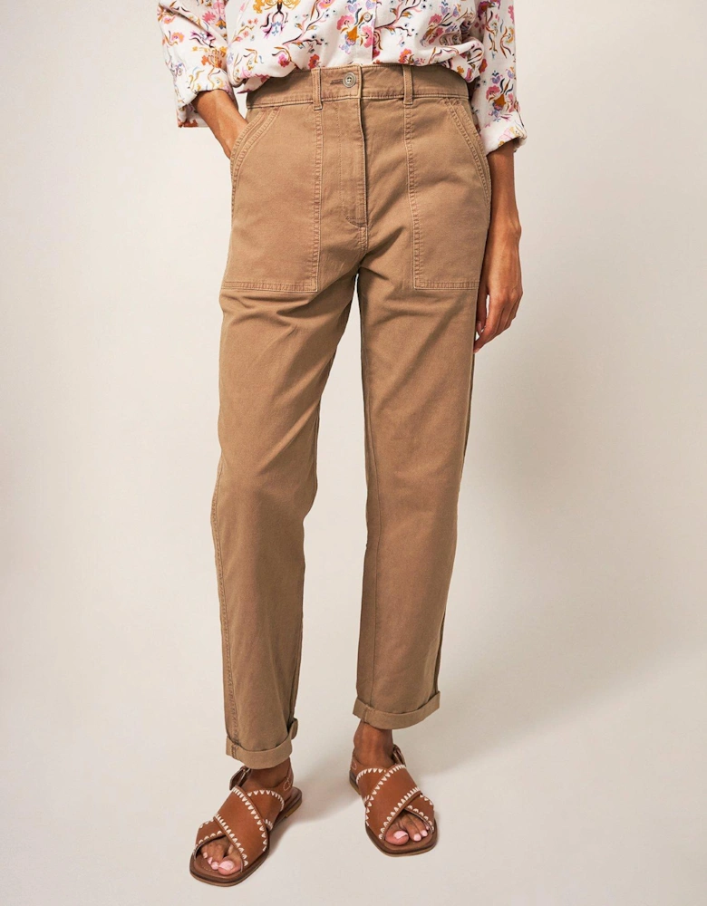Twister Chino Trouser - Brown