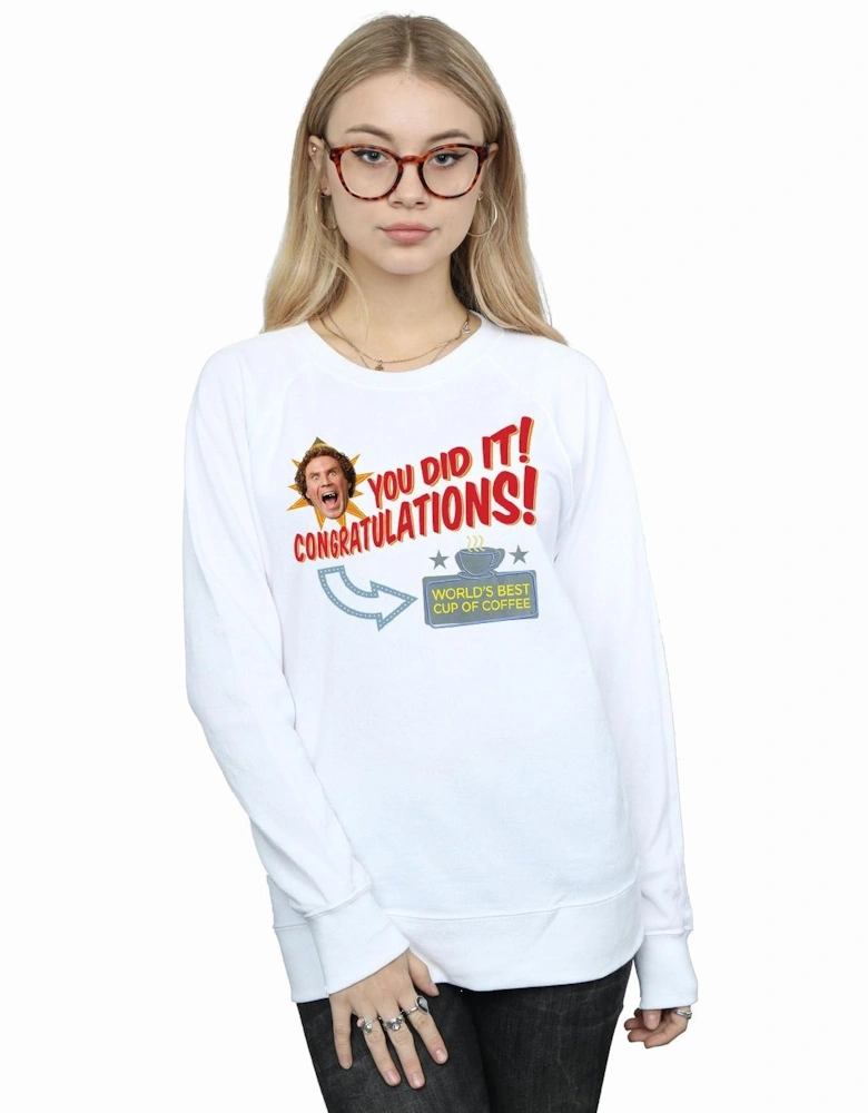 Womens/Ladies World?'s Best Coffee Sweatshirt