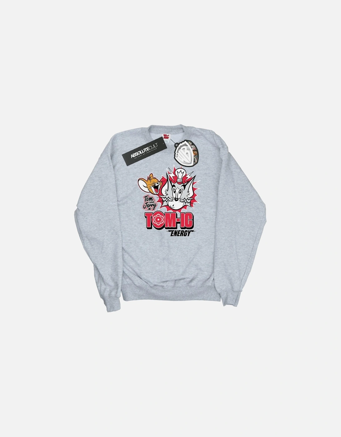 Tom And Jerry Mens Tomic Energy Sweatshirt, 6 of 5