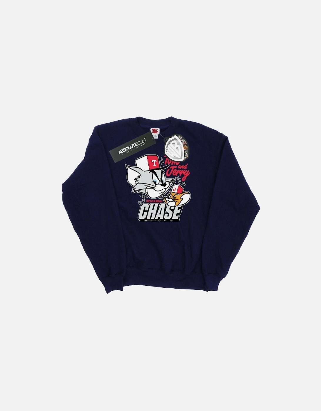 Tom And Jerry Mens Cat & Mouse Chase Sweatshirt, 6 of 5