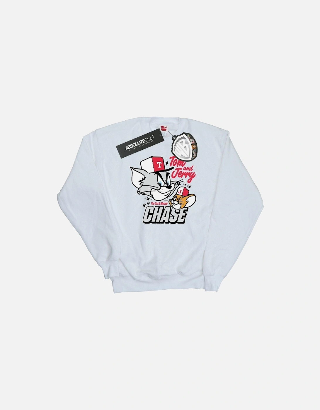 Tom And Jerry Mens Cat & Mouse Chase Sweatshirt, 6 of 5