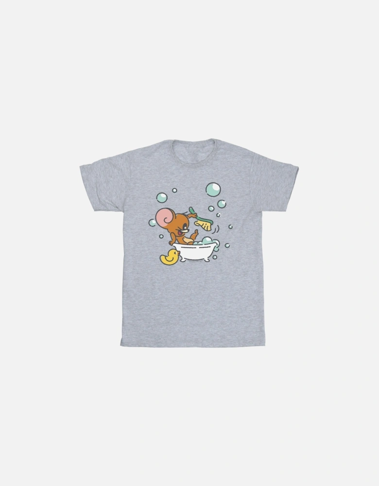 Tom And Jerry Girls Bath Time Cotton T-Shirt