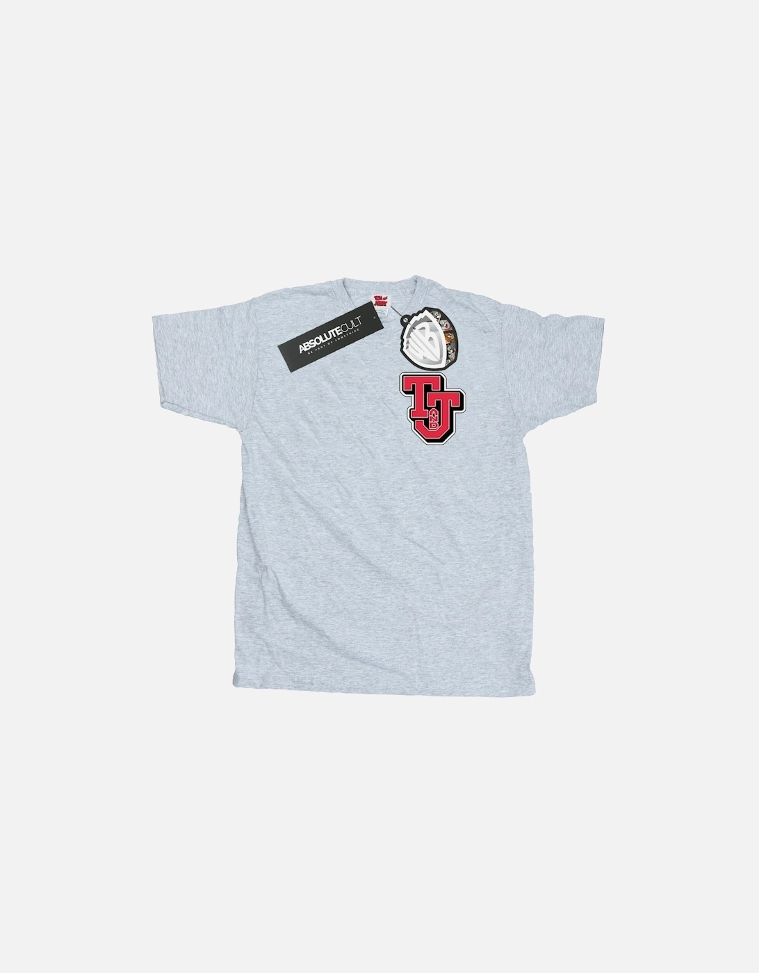 Tom And Jerry Mens Collegiate Logo T-Shirt, 4 of 3