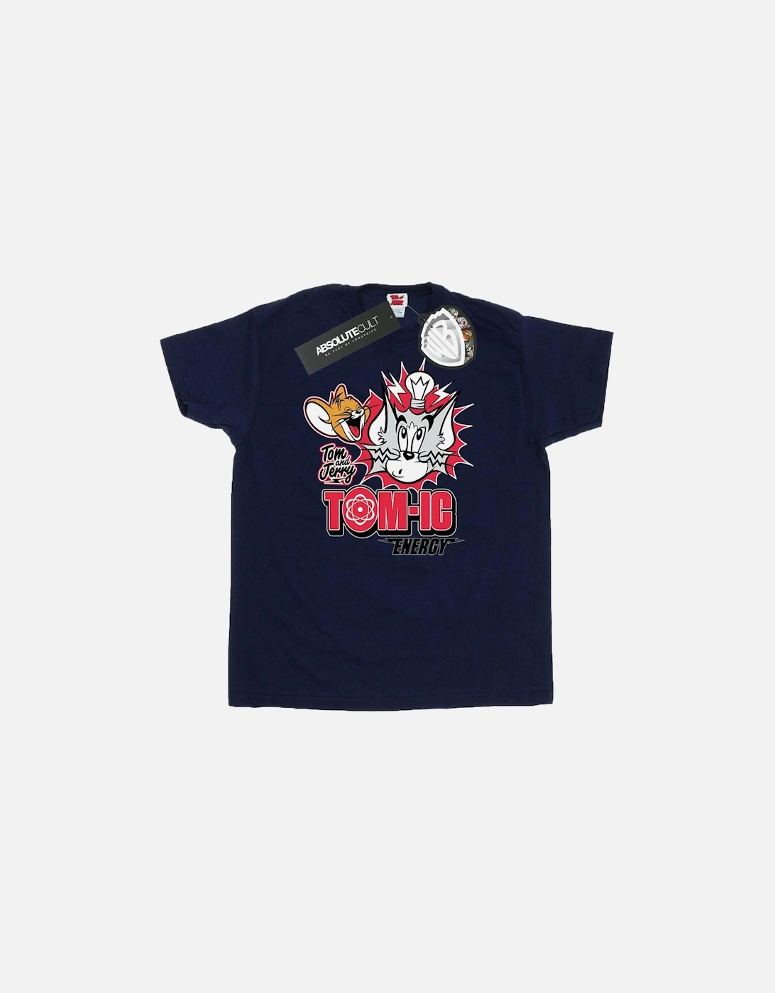 Tom And Jerry Mens Tomic Energy T-Shirt, 5 of 4