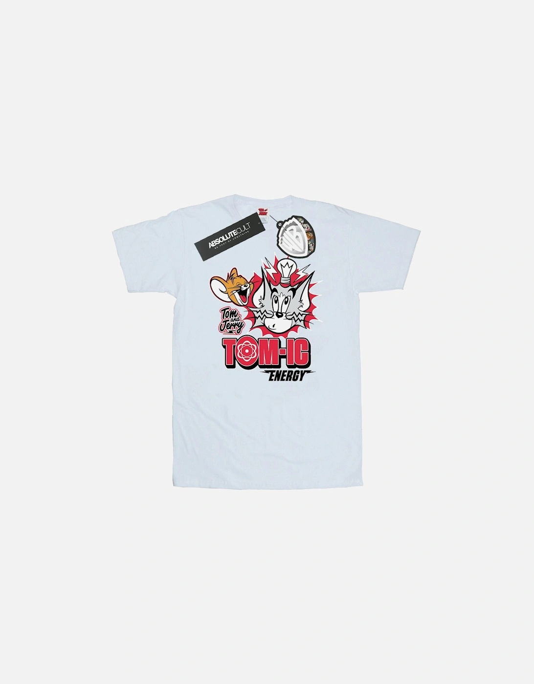 Tom And Jerry Mens Tomic Energy T-Shirt, 5 of 4