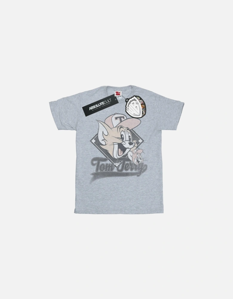 Tom And Jerry Mens Baseball Caps T-Shirt