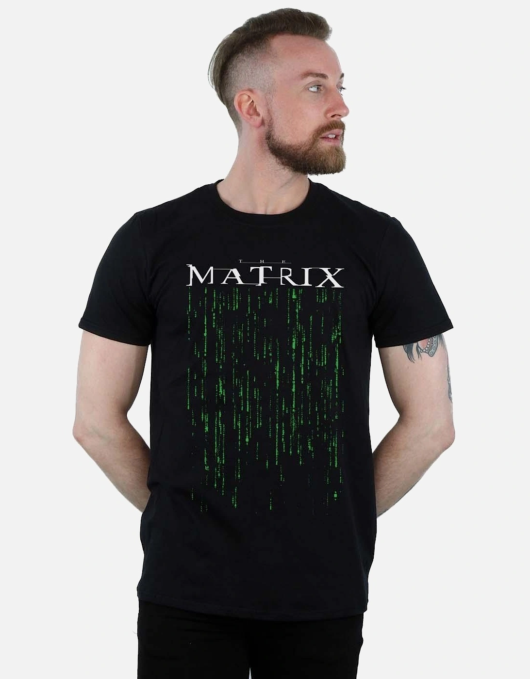 Mens Green Code T-Shirt