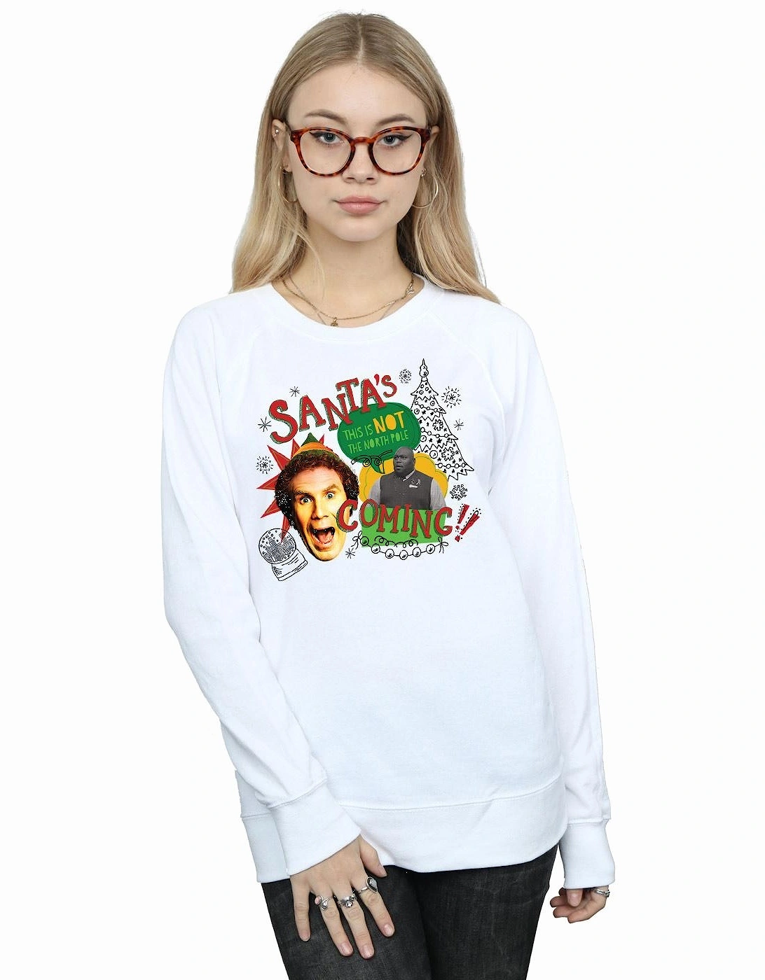 Womens/Ladies North Pole Sweatshirt