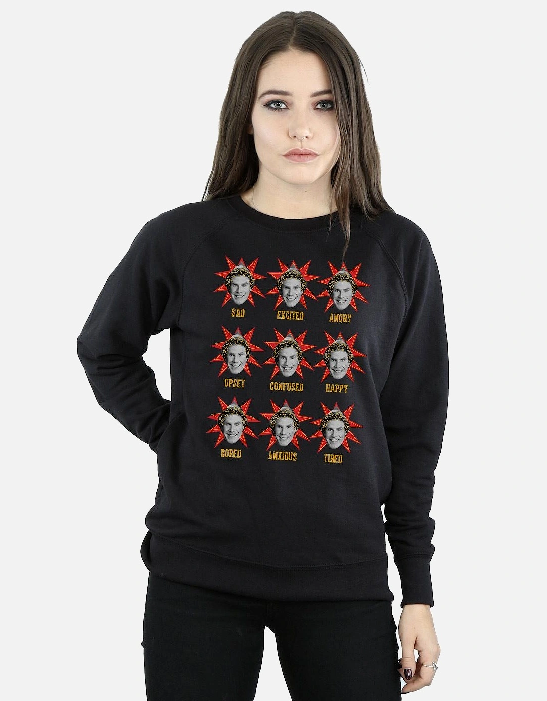 Womens/Ladies Buddy Moods Sweatshirt