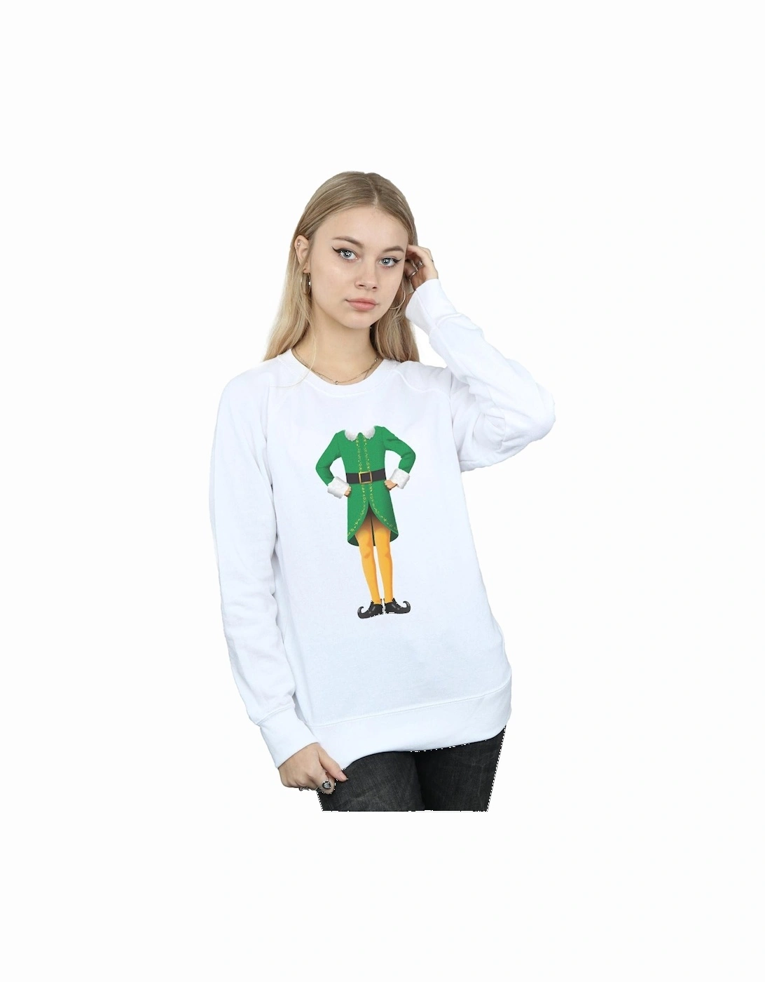 Womens/Ladies Buddy Costume Sweatshirt