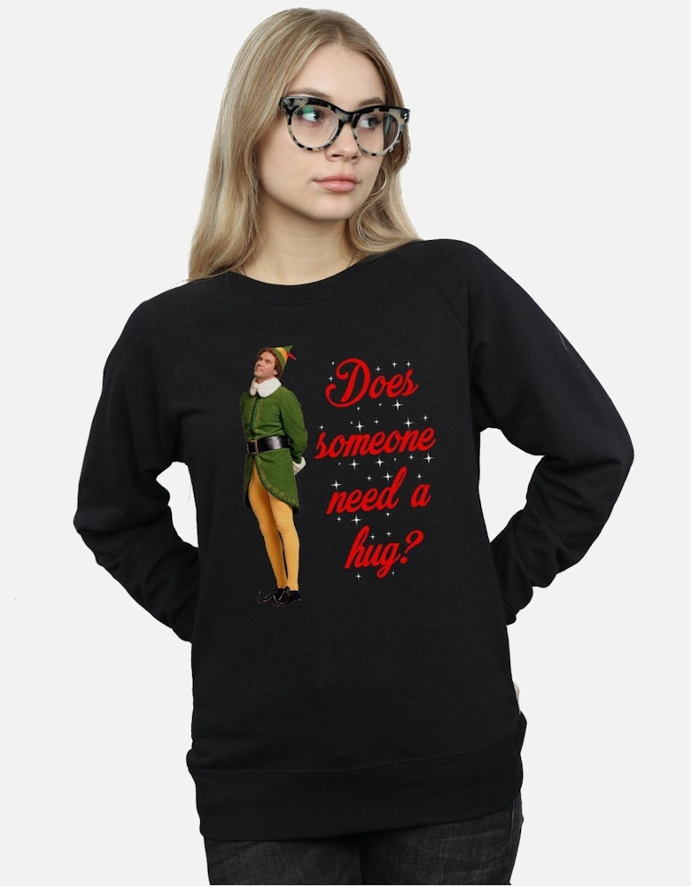 Womens/Ladies Hug Buddy Sweatshirt