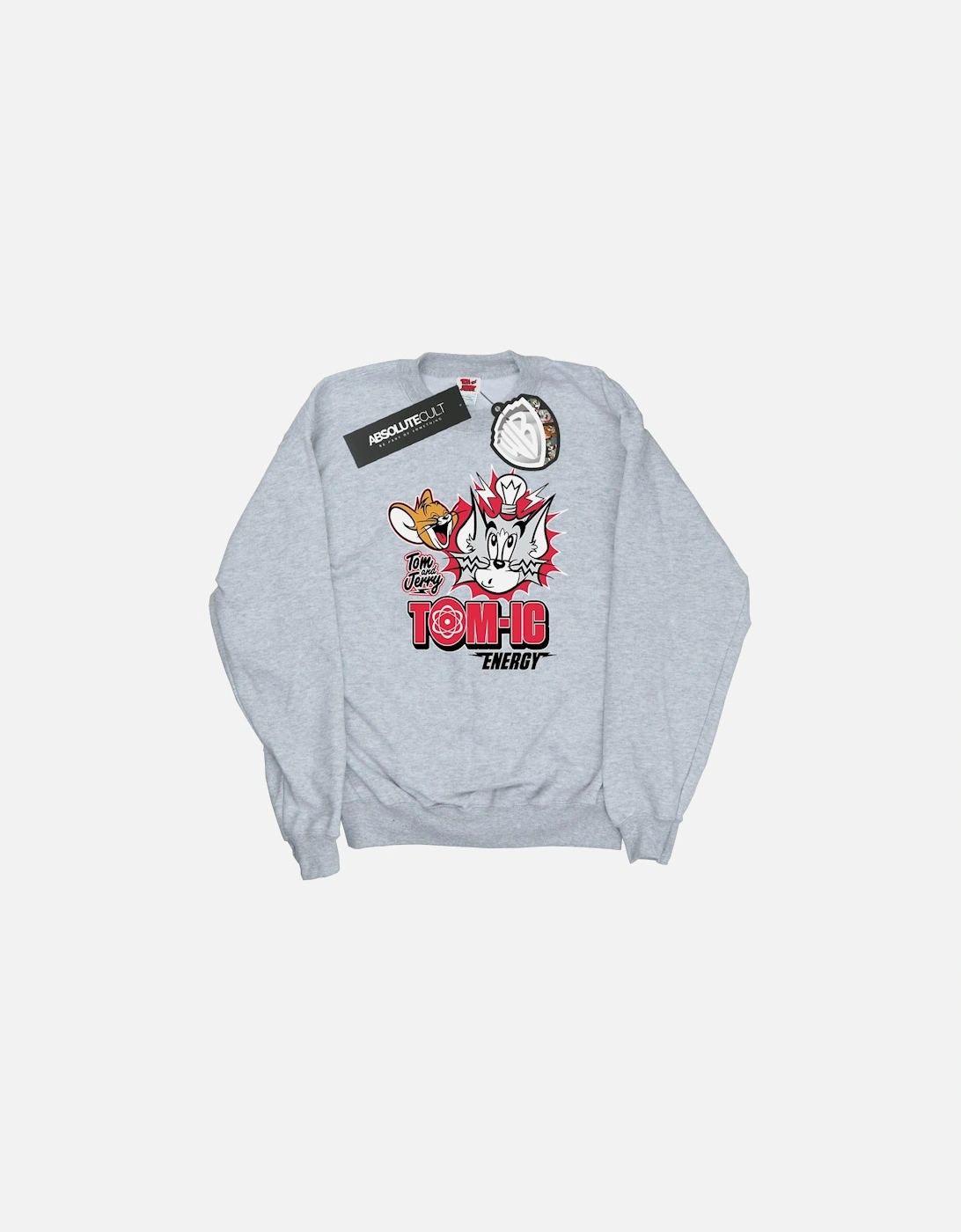 Tom And Jerry Womens/Ladies Tomic Energy Sweatshirt, 5 of 4