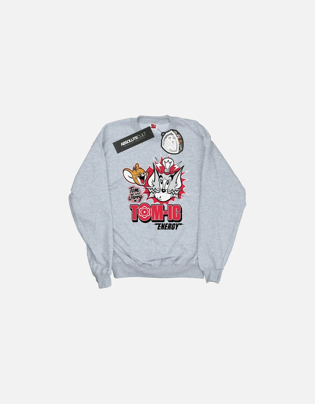 Tom And Jerry Girls Tomic Energy Sweatshirt, 6 of 5
