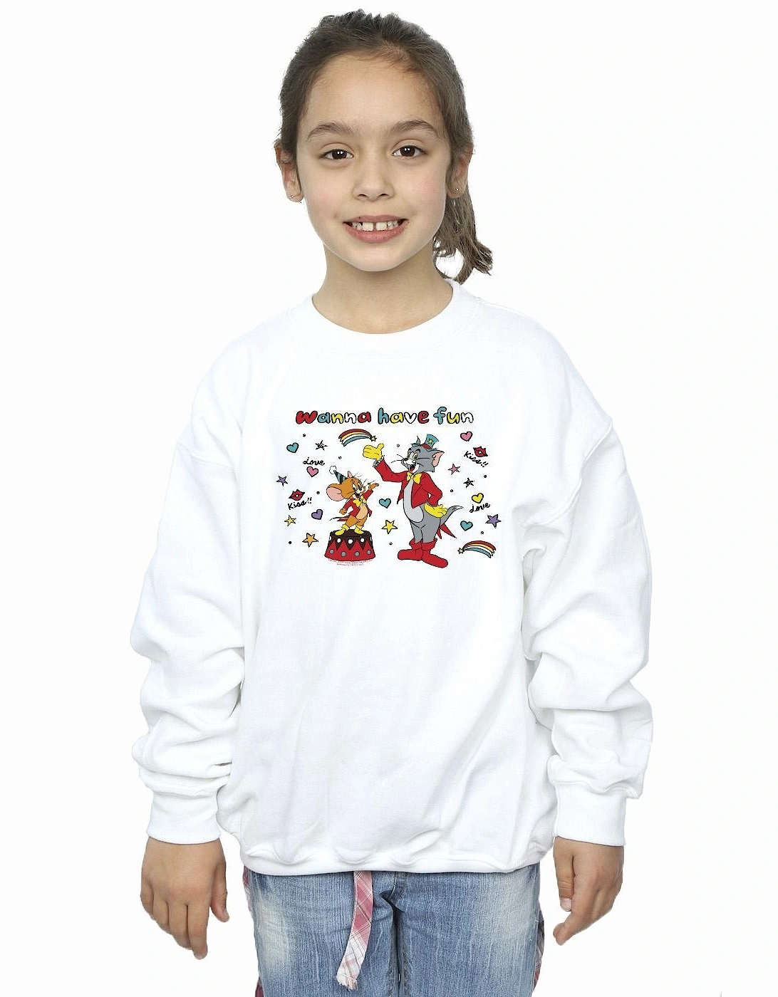 Tom And Jerry Girls Wanna Have Fun Sweatshirt