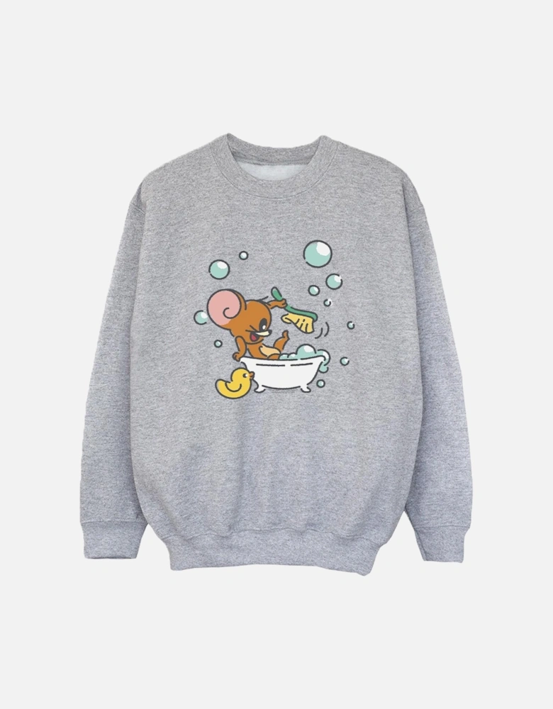 Tom And Jerry Boys Bath Time Sweatshirt