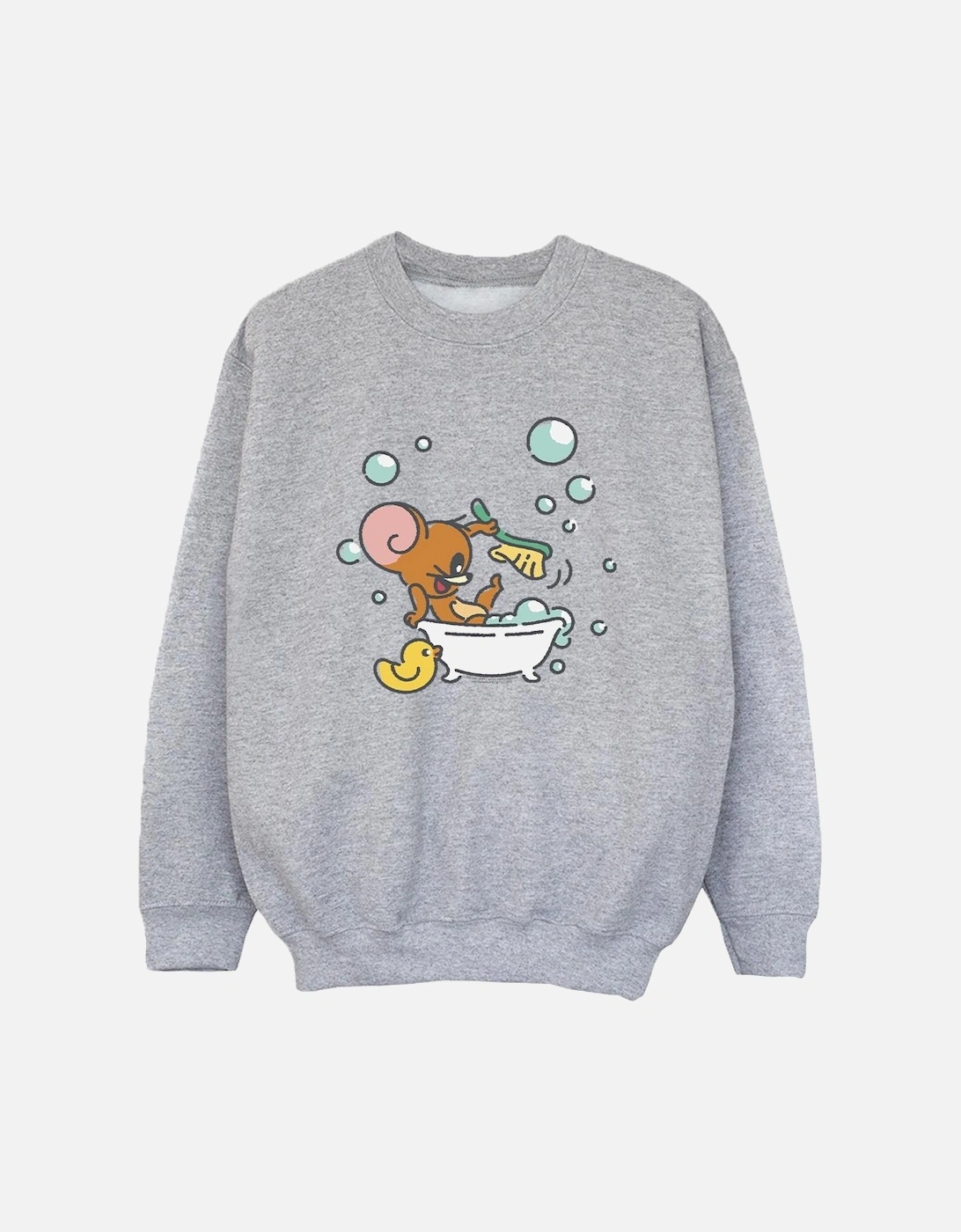 Tom And Jerry Boys Bath Time Sweatshirt, 4 of 3
