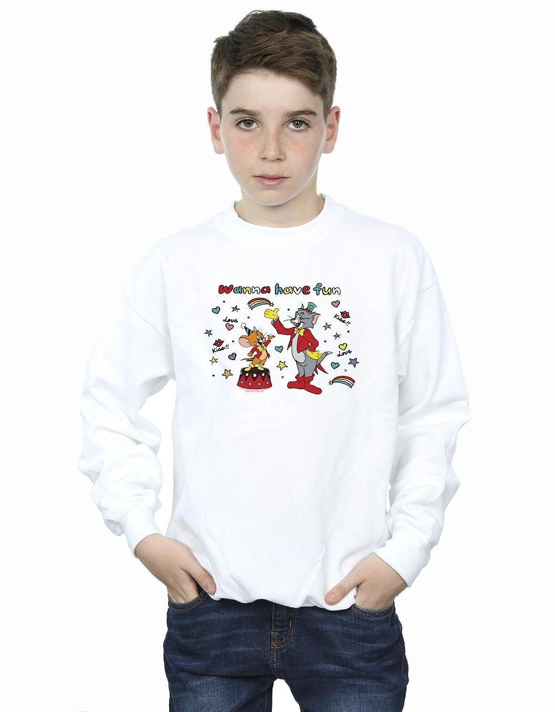 Tom And Jerry Boys Wanna Have Fun Sweatshirt