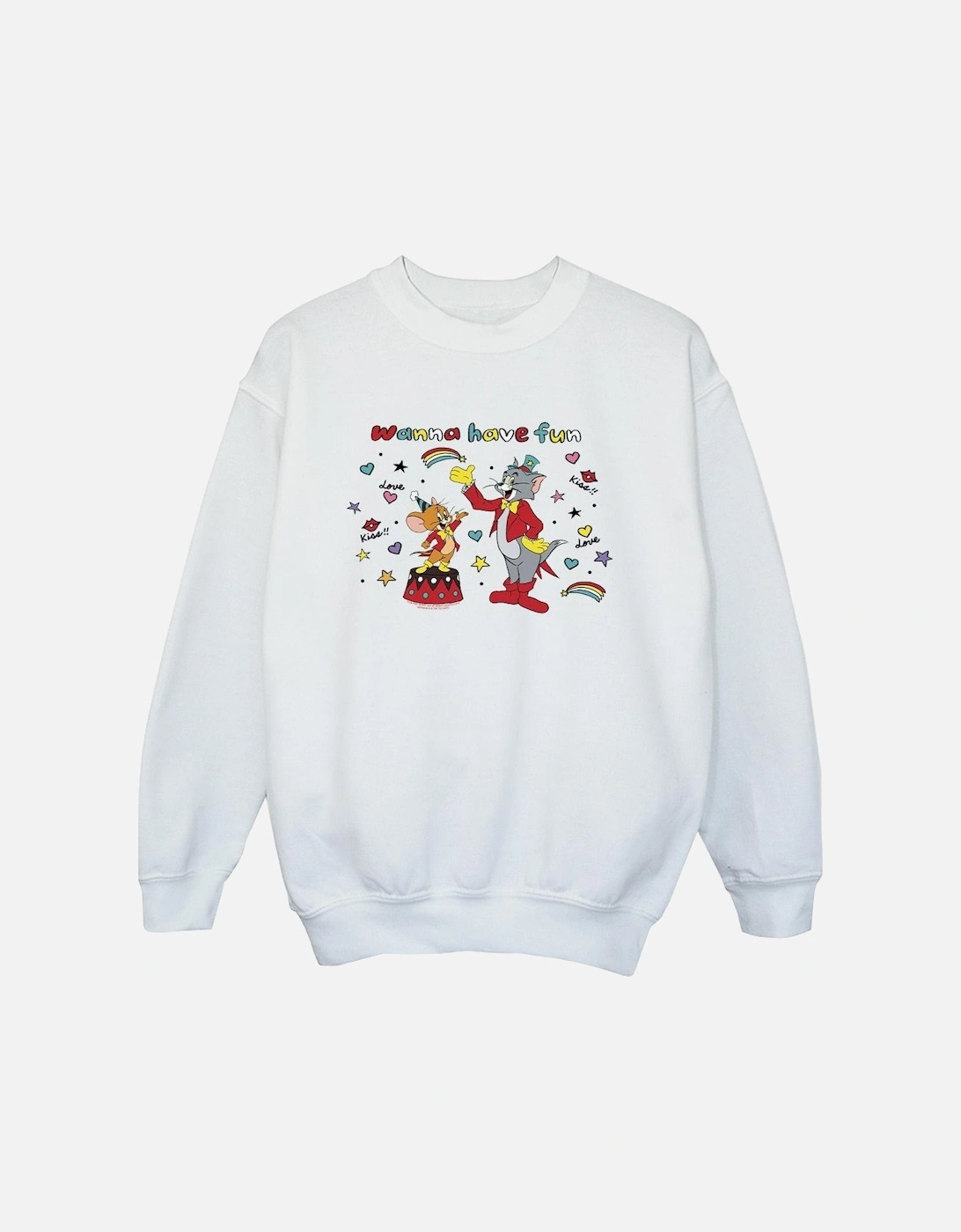 Tom And Jerry Boys Wanna Have Fun Sweatshirt, 4 of 3