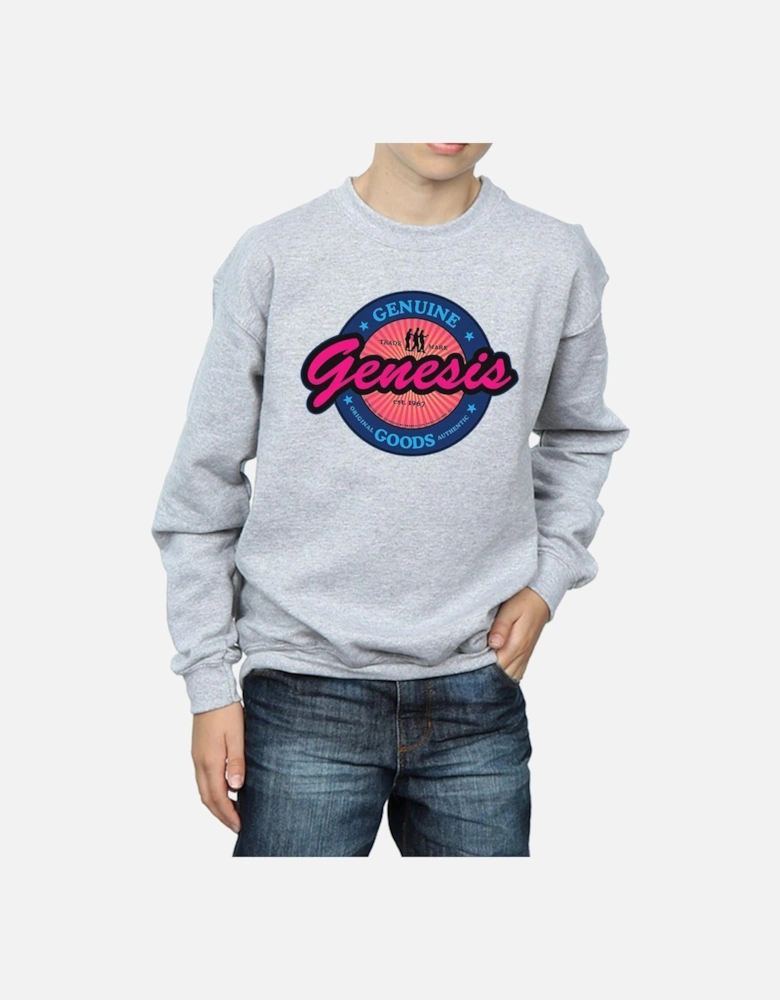 Boys Neon Logo Sweatshirt