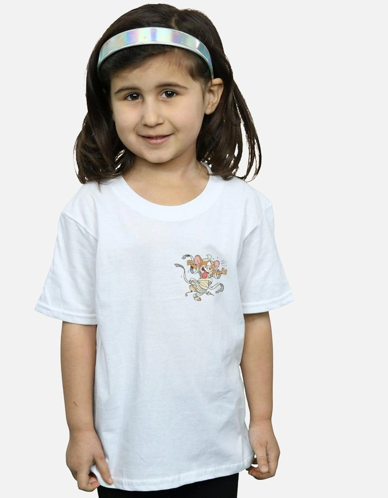 Tom And Jerry Girls Frankenstein Jerry Cotton T-Shirt