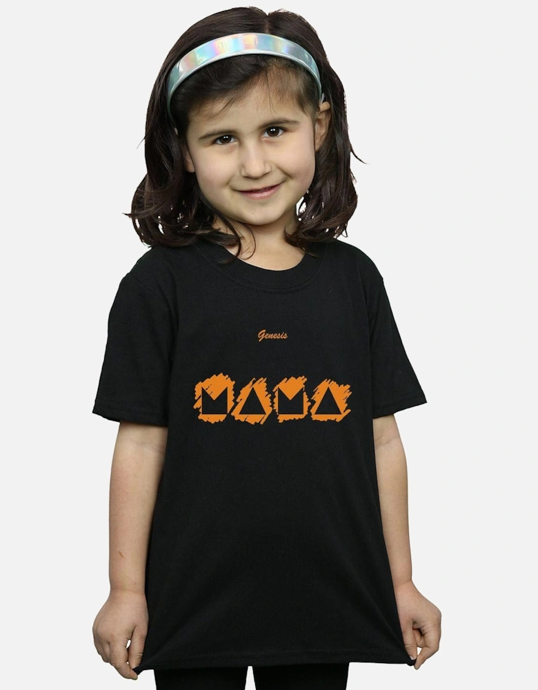 Girls Mama Mono Cotton T-Shirt