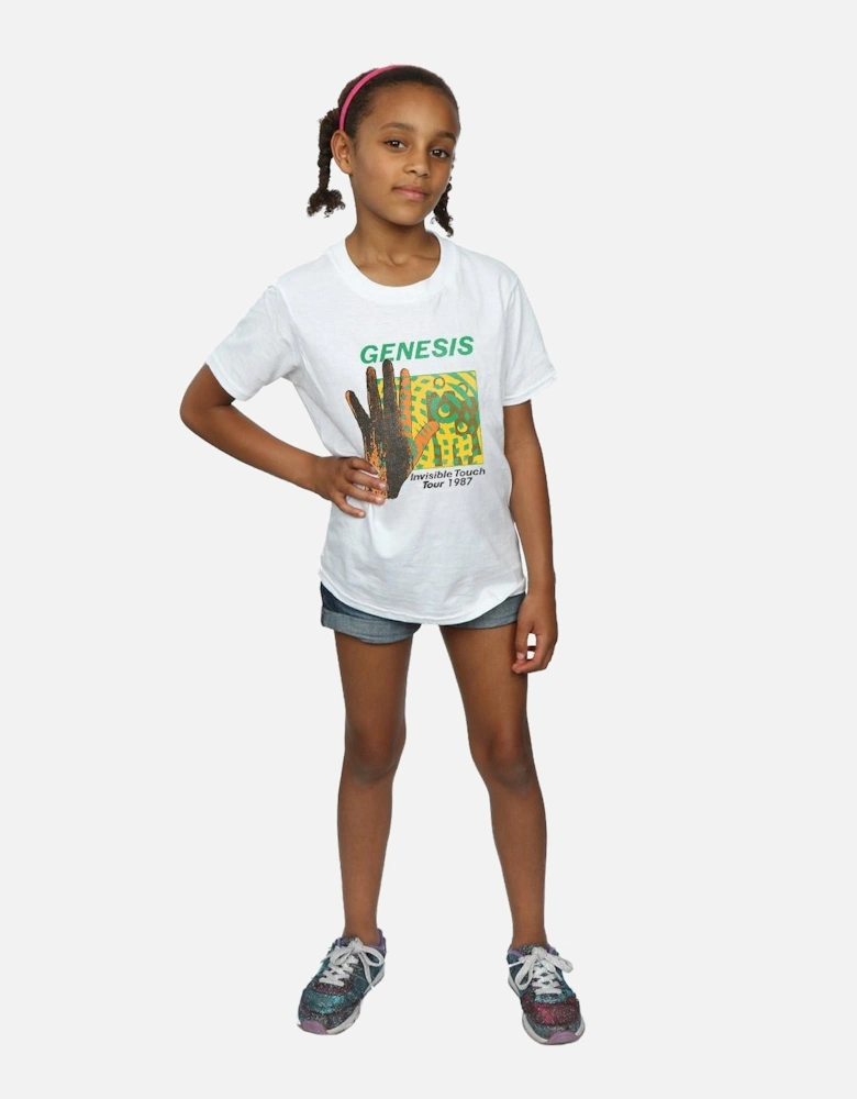 Girls Invisible Touch Tour Cotton T-Shirt