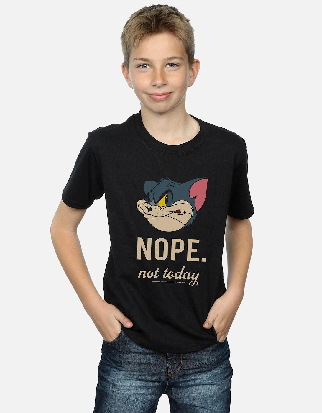 Tom And Jerry Boys Nope Not Today T-Shirt