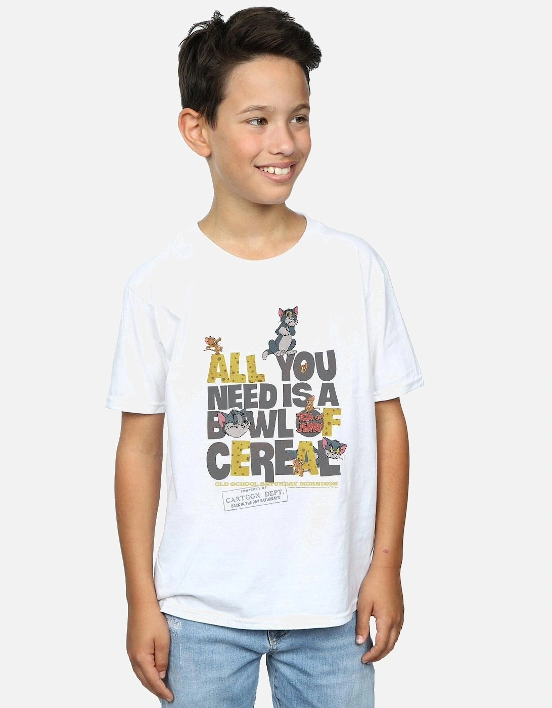 Tom And Jerry Boys All You Need Is T-Shirt
