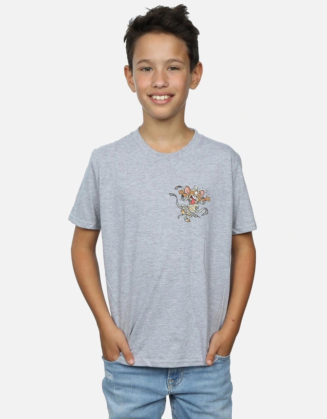 Tom And Jerry Boys Frankenstein Jerry T-Shirt