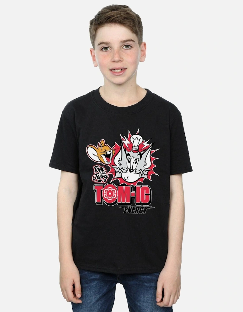 Tom And Jerry Boys Tomic Energy T-Shirt