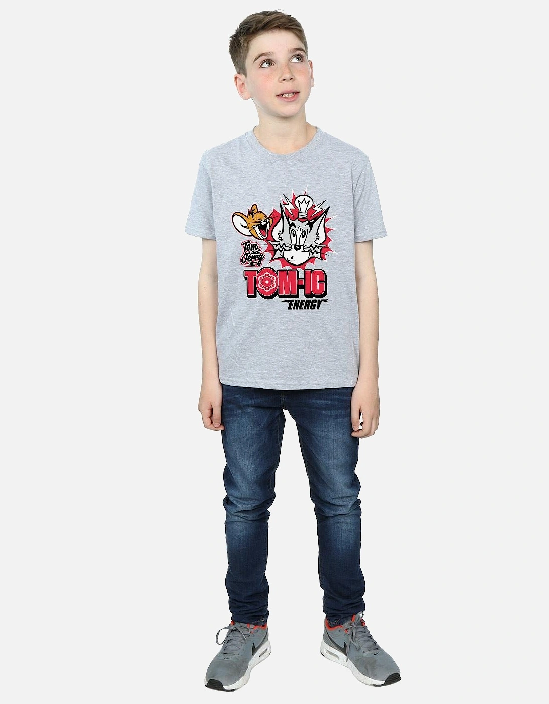 Tom And Jerry Boys Tomic Energy T-Shirt