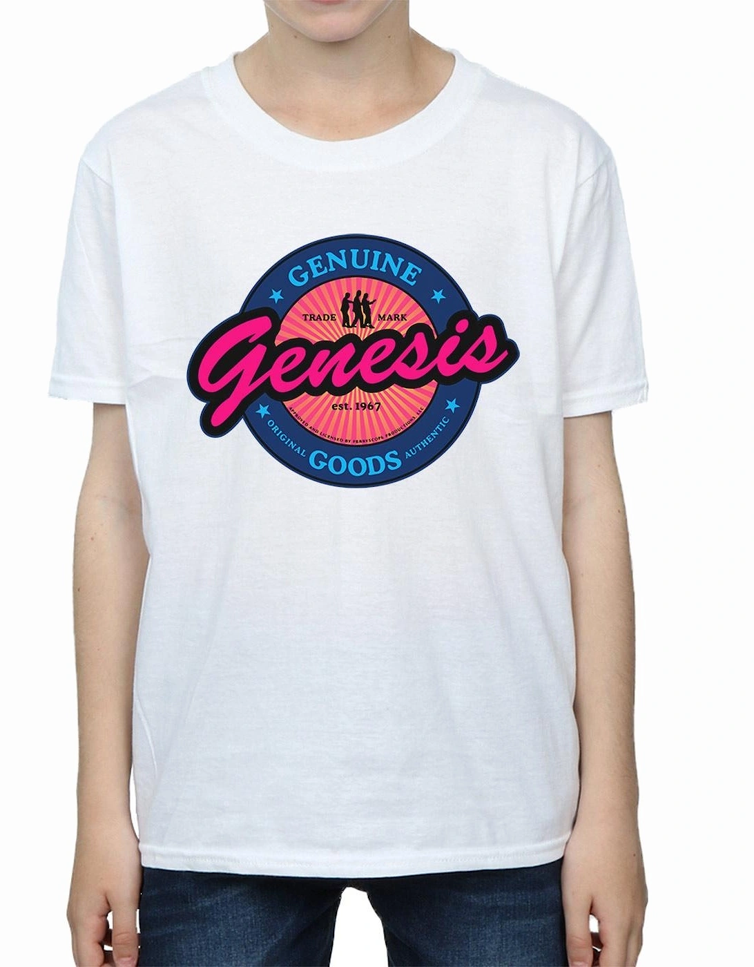 Boys Neon Logo T-Shirt