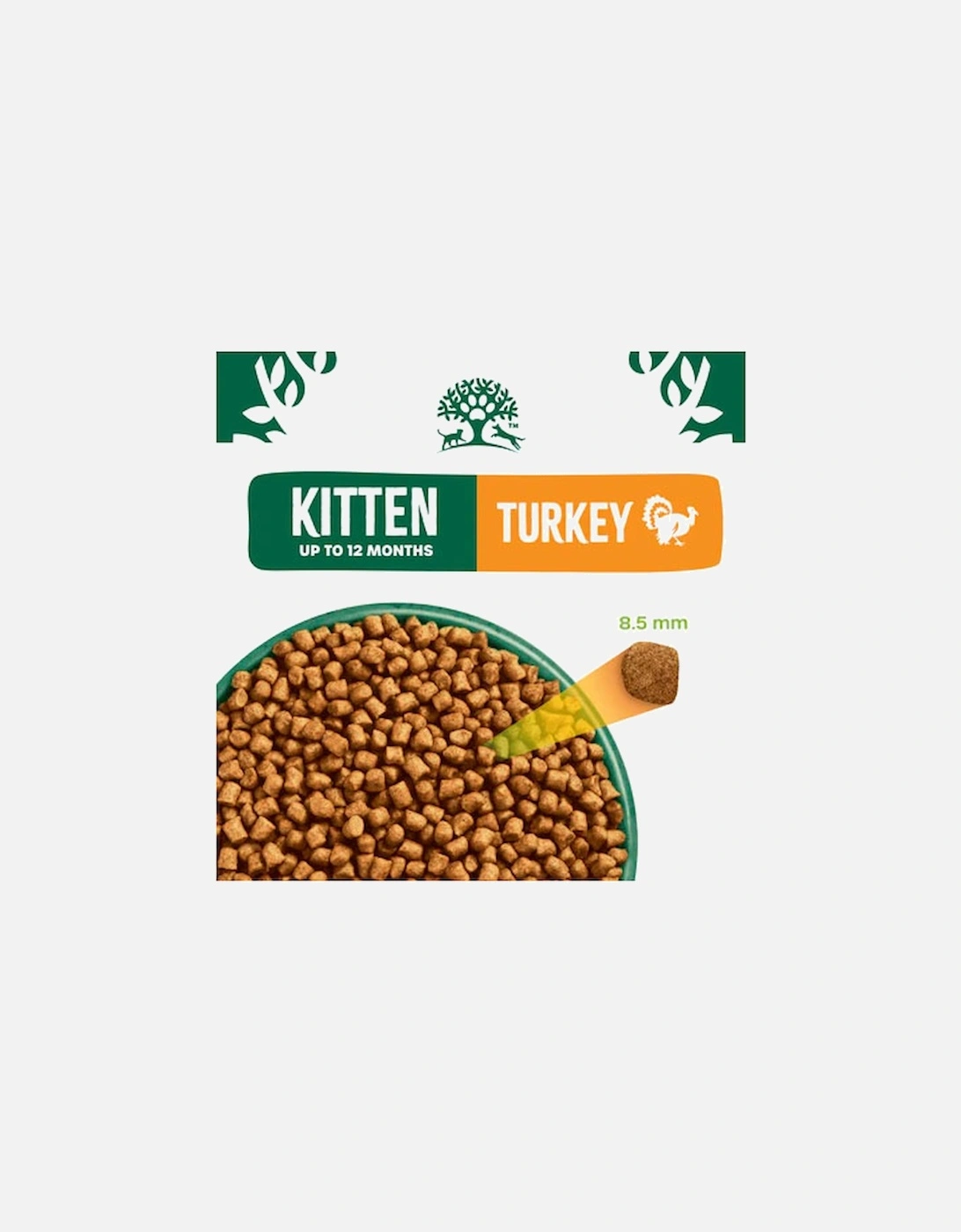 Kitten Dry Food Turkey And Rice 1.5KG